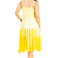 Sakkas Aphrodite Embroidered Batik Dress