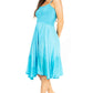Sakkas Aphrodite Embroidered Batik Dress