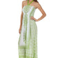 Sakkas Mehndi Henna Smocked Bodice Maxi Dress