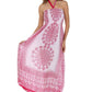 Sakkas Mehndi Henna Smocked Bodice Maxi Dress