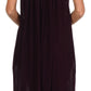 Sakkas Embroidered Palm Tree V-Neck Caftan Cotton Dress
