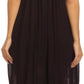 Sakkas Embroidered Palm Tree V-Neck Caftan Cotton Dress