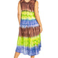 Sakkas Desert Sun Caftan Dress / Cover Up