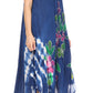 Sakkas Embroidered Painted Floral Cap Sleeve Rayon Dress