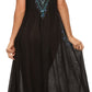 Sakkas Hoola Long Tall Full Length Tribal Printed Batik Tank Top Sleeveless Dress