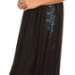 Sakkas Hoola Long Tall Full Length Tribal Printed Batik Tank Top Sleeveless Dress