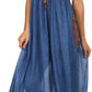 Sakkas Hoola Long Tall Full Length Tribal Printed Batik Tank Top Sleeveless Dress