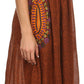 Sakkas Hoola Long Tall Full Length Tribal Printed Batik Tank Top Sleeveless Dress
