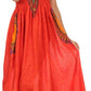 Sakkas Hoola Long Tall Full Length Tribal Printed Batik Tank Top Sleeveless Dress