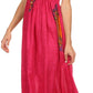 Sakkas Hoola Long Tall Full Length Tribal Printed Batik Tank Top Sleeveless Dress