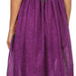 Sakkas Hoola Long Tall Full Length Tribal Printed Batik Tank Top Sleeveless Dress