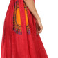 Sakkas Hoola Long Tall Full Length Tribal Printed Batik Tank Top Sleeveless Dress