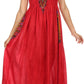 Sakkas Hoola Long Tall Full Length Tribal Printed Batik Tank Top Sleeveless Dress