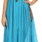 Sakkas Hoola Long Tall Full Length Tribal Printed Batik Tank Top Sleeveless Dress