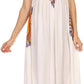 Sakkas Hoola Long Tall Full Length Tribal Printed Batik Tank Top Sleeveless Dress
