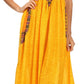 Sakkas Hoola Long Tall Full Length Tribal Printed Batik Tank Top Sleeveless Dress