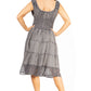 Sakkas Spring Maiden Ombre Peasant Dress