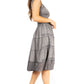 Sakkas Spring Maiden Ombre Peasant Dress