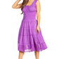 Sakkas Spring Maiden Ombre Peasant Dress