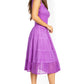 Sakkas Spring Maiden Ombre Peasant Dress
