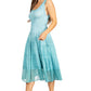 Sakkas Spring Maiden Ombre Peasant Dress