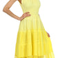 Sakkas Spring Maiden Ombre Peasant Dress