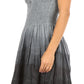 Sakkas Spring Maiden Ombre Peasant Dress