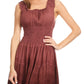 Sakkas Spring Maiden Ombre Peasant Dress