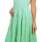 Sakkas Spring Maiden Ombre Peasant Dress