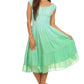Sakkas Spring Maiden Ombre Peasant Dress