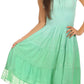 Sakkas Spring Maiden Ombre Peasant Dress