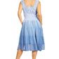 Sakkas Spring Maiden Ombre Peasant Dress