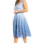Sakkas Spring Maiden Ombre Peasant Dress