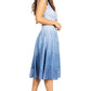 Sakkas Spring Maiden Ombre Peasant Dress