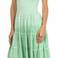 Sakkas Spring Maiden Ombre Peasant Dress