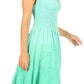 Sakkas Spring Maiden Ombre Peasant Dress