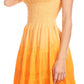 Sakkas Spring Maiden Ombre Peasant Dress