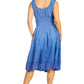 Sakkas Spring Maiden Ombre Peasant Dress