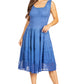 Sakkas Spring Maiden Ombre Peasant Dress
