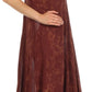 Sakkas Michiko Stonewashed Caftan Dress / Cover Up