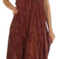 Sakkas Michiko Stonewashed Caftan Dress / Cover Up