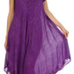 Sakkas Michiko Stonewashed Caftan Dress / Cover Up
