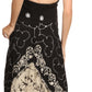 Sakkas Serenity Embroidered Batik Halter Dress