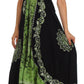 Sakkas Serenity Embroidered Batik Halter Dress
