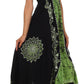 Sakkas Serenity Embroidered Batik Halter Dress