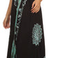 Sakkas Serenity Embroidered Batik Halter Dress