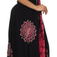 Sakkas Serenity Embroidered Batik Halter Dress