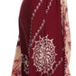 Sakkas Serenity Embroidered Batik Halter Dress