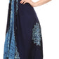 Sakkas Serenity Embroidered Batik Halter Dress