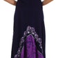 Sakkas Serenity Embroidered Batik Halter Dress